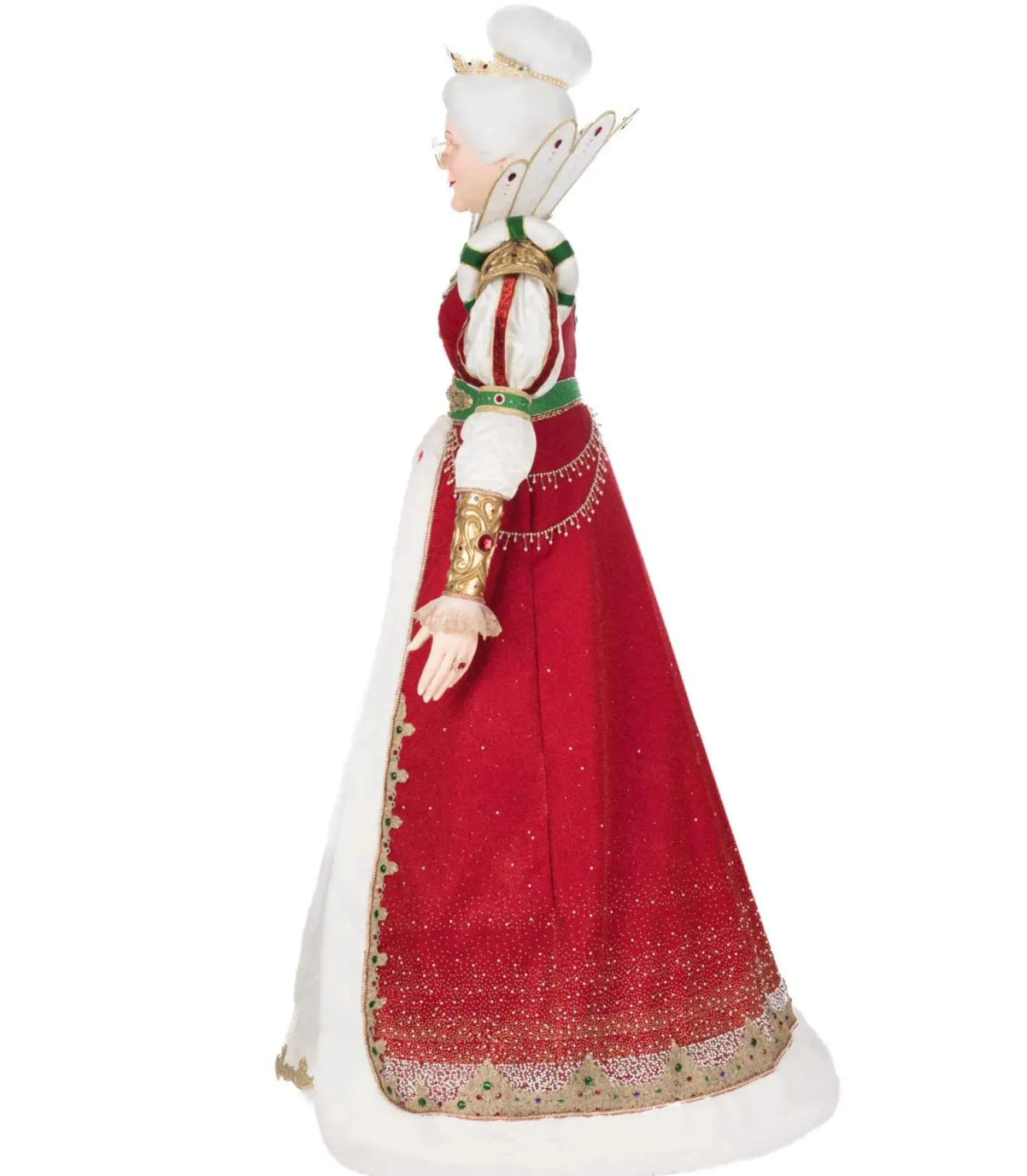 Katherines Collection Katherine's Collection 64" Royal Christmas Ball Queen Noelle Claus Life Size Christmas Decoration 28-528810 Sale