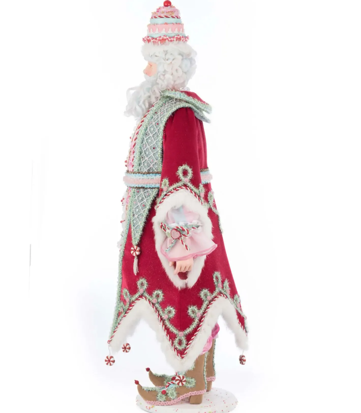 Katherines Collection Katherine's Collection 36" Sweet Delights Kris Kringleberry Santa Doll Christmas Decoration 28-528718 Discount