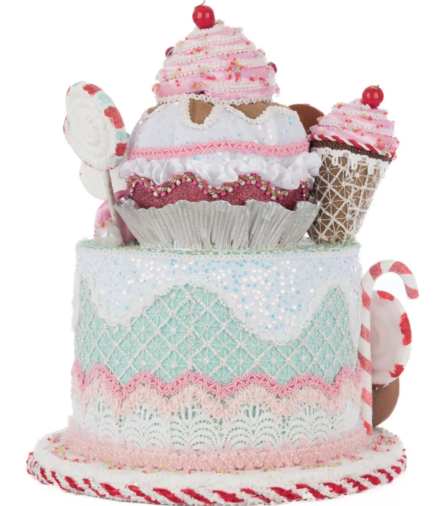 Katherines Collection Katherine's Collection 14.5" Sweet Delights Christmas Tree Topper 28-528728 Clearance