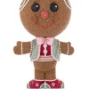 Katherines Collection Katherine's Collection 23.5" Sweet Delights Stick E. Sweet Gingerbread Boy Candy Container 28-528737 Discount