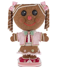 Katherines Collection Katherine's Collection 23.5" Sweet Delights Sugar E. Sweet Gingerbread Girl Candy Container 28-528742 Sale