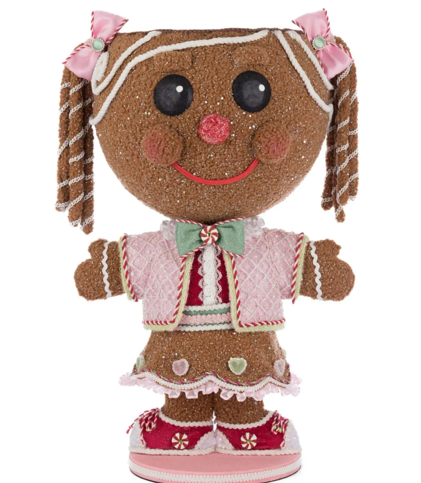 Katherines Collection Katherine's Collection 23.5" Sweet Delights Sugar E. Sweet Gingerbread Girl Candy Container 28-528742 Sale