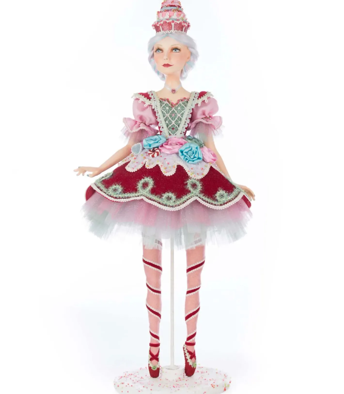 Katherines Collection Katherine's Collection 30" Sweet Delights Taffy Tutu Ballerina Christmas Decoration 28-528721 Outlet