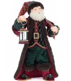 Katherines Collection Katherine's Collection 17.5" Winter Balsam and Berry Father Nicolas Balsam Tabletop Christmas Decoration 28-528793 Outlet