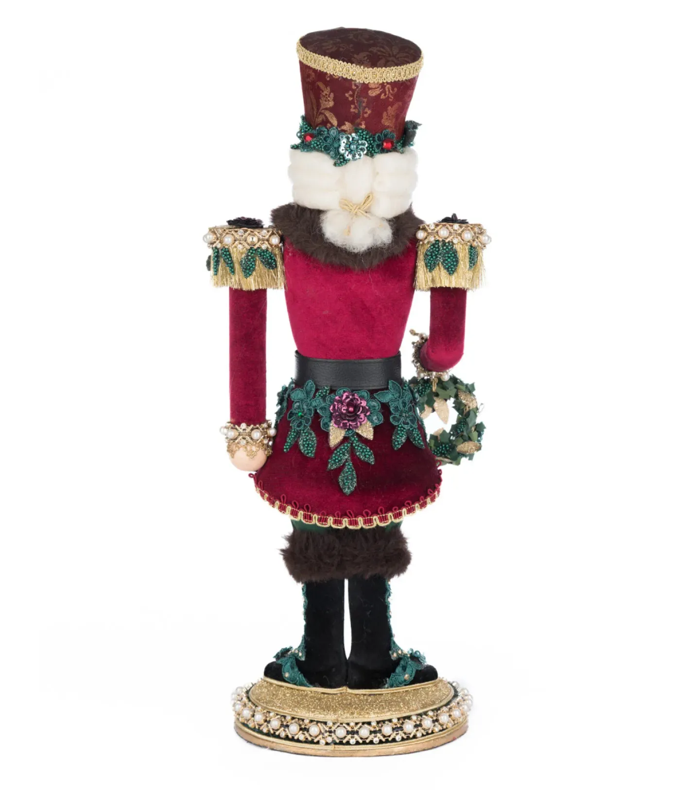 Katherines Collection Katherine's Collection 18.5" Winter Balsam and Berry General James Juniper Nutcracker Figure 28-528792 Outlet