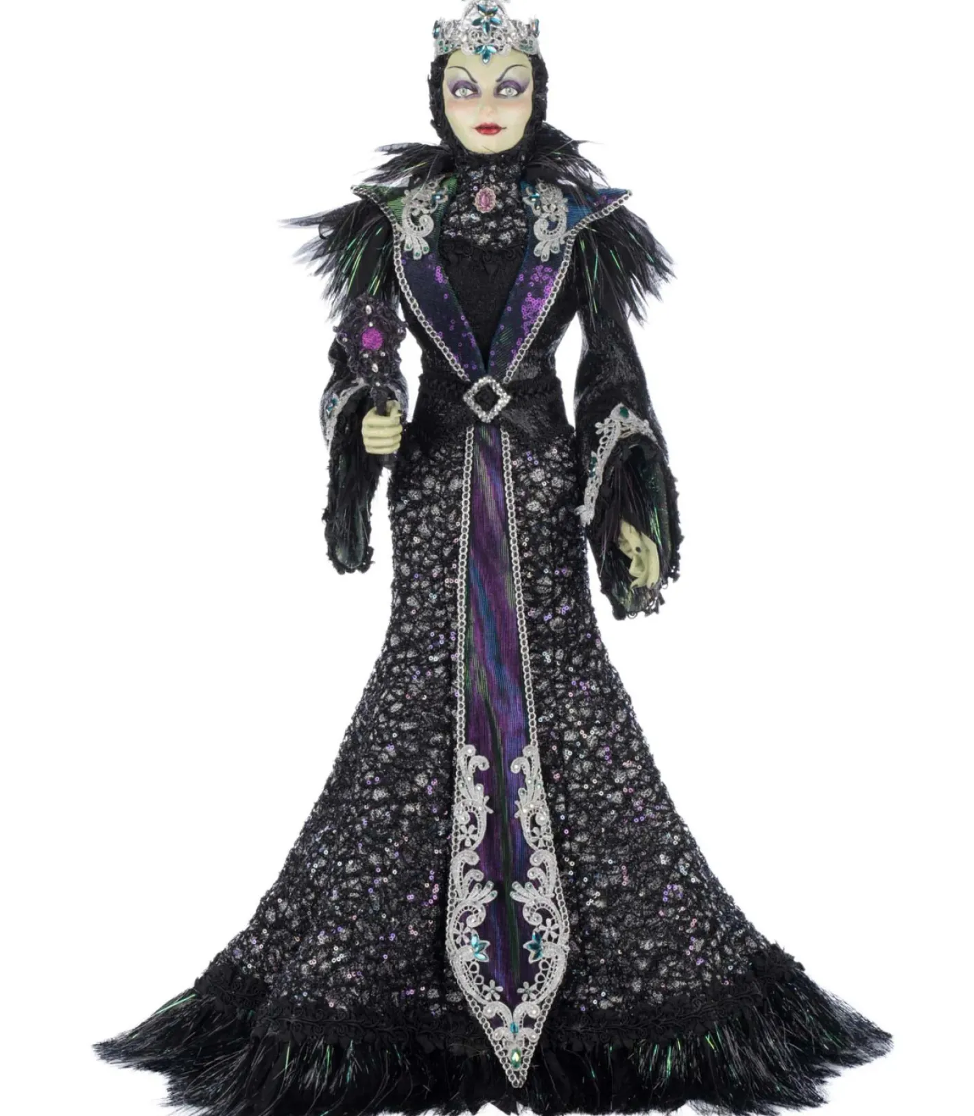 Katherines Collection Katherine's Collection 29" Wicked Queen Drusilla Doll Halloween Decoration 28-528612 New