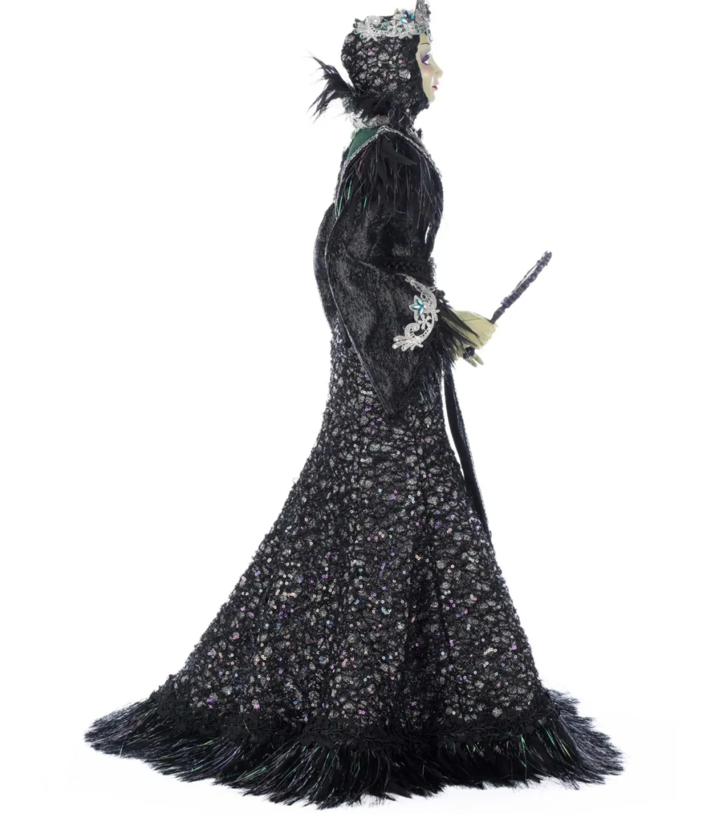 Katherines Collection Katherine's Collection 29" Wicked Queen Drusilla Doll Halloween Decoration 28-528612 New
