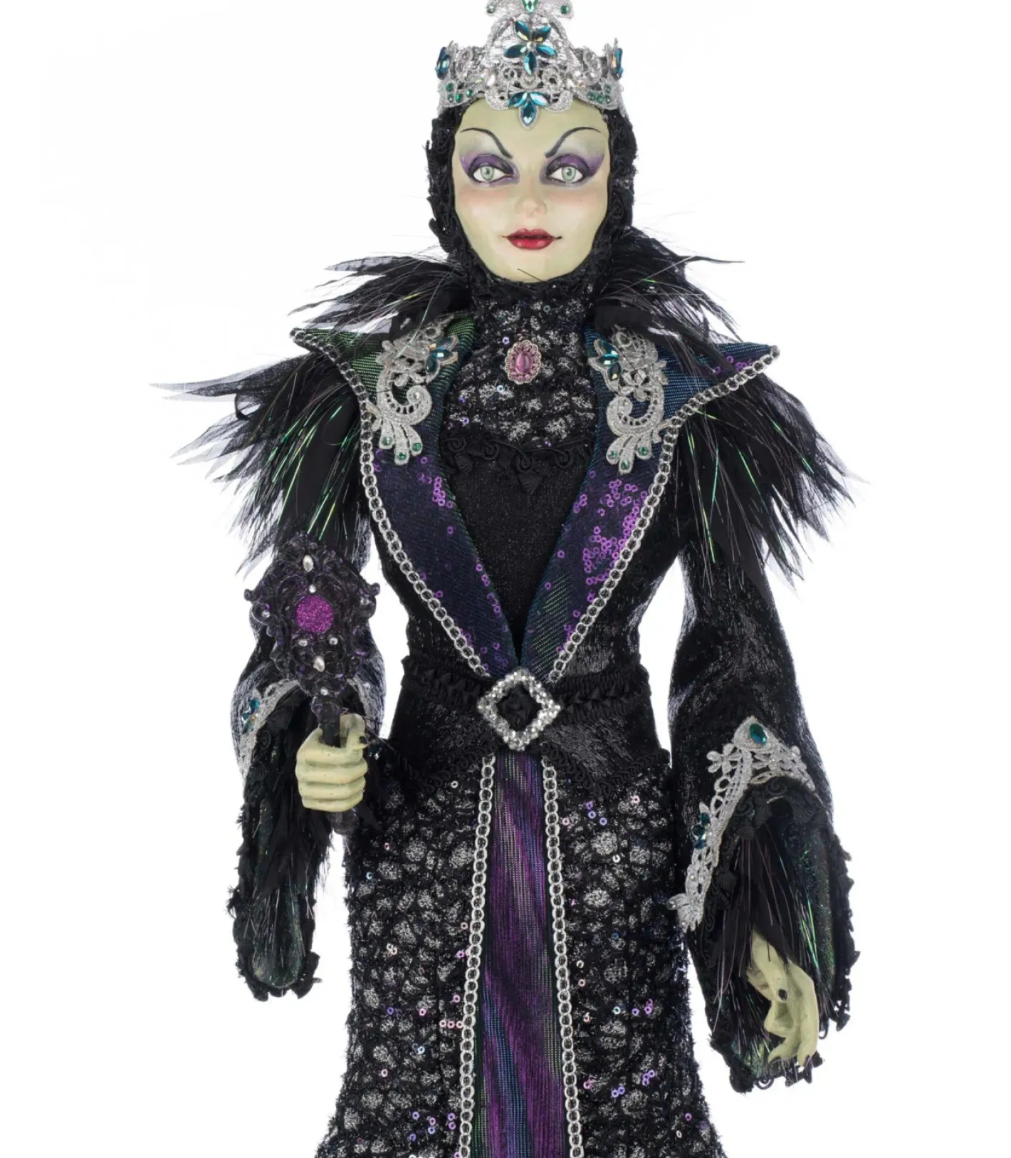 Katherines Collection Katherine's Collection 29" Wicked Queen Drusilla Doll Halloween Decoration 28-528612 New