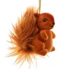 Kurt Adler 2.36" Flocked Red Squirrel Christmas Ornament TD1768 Hot