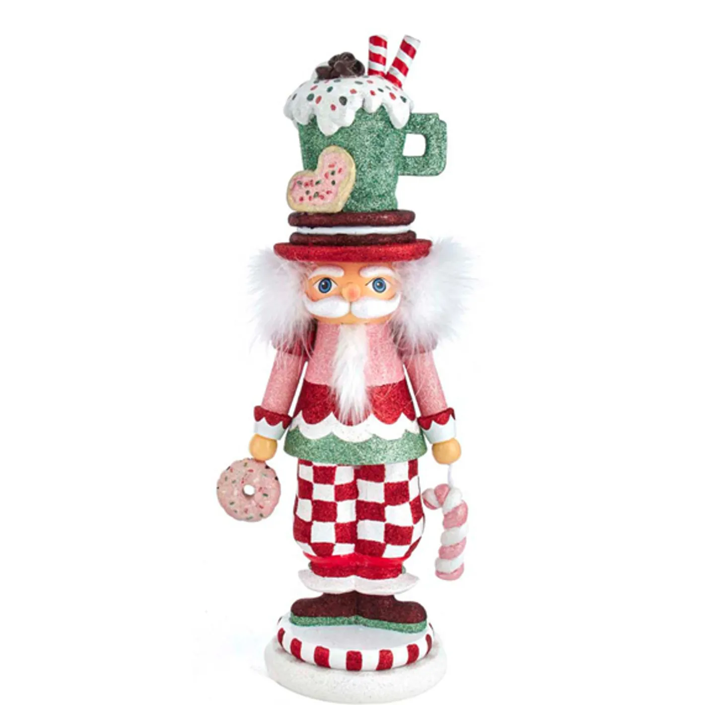 Kurt Adler 16.5" Hollywood Nutcrackers Candy Pattern Nutcrackers HA0515 Online
