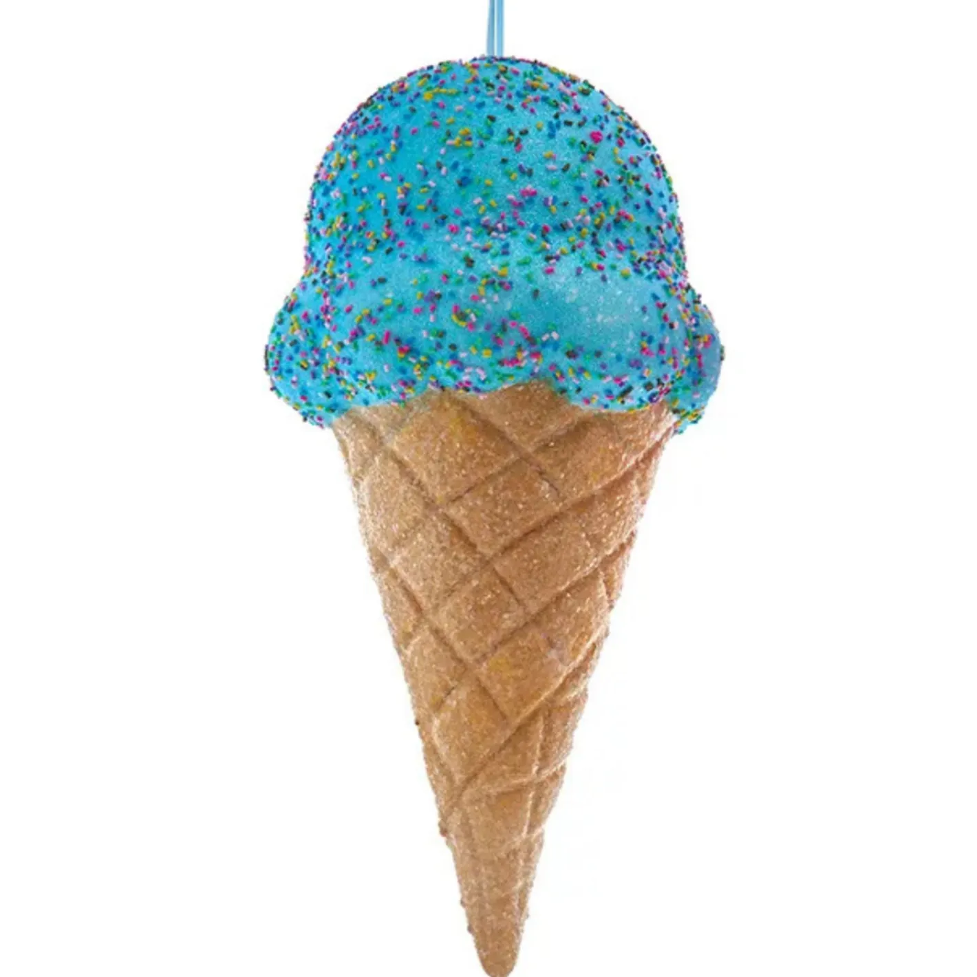 Kurt Adler 16" Large Blue or Pink Ice Cream Cone Christmas Ornament D4642 Best