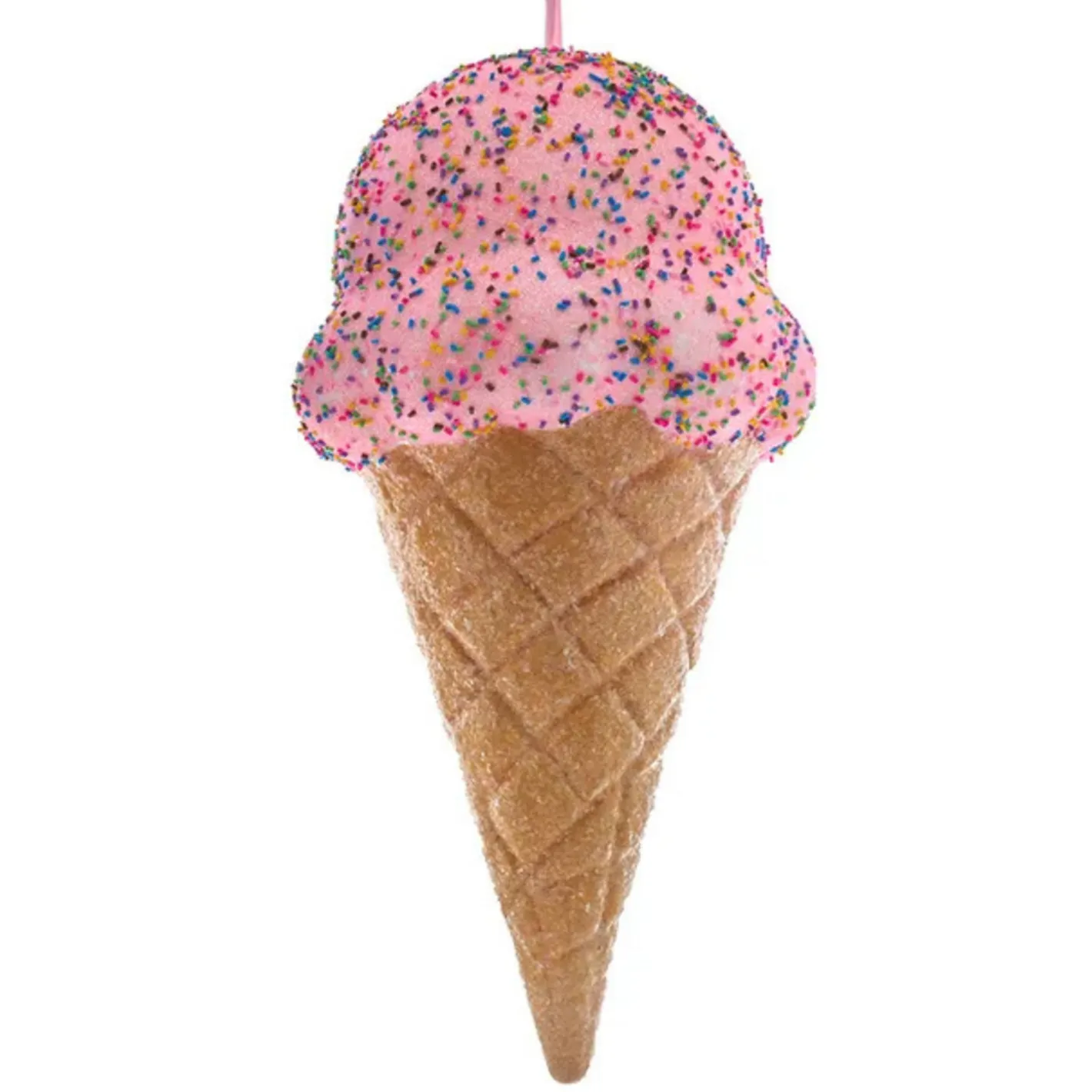 Kurt Adler 16" Large Blue or Pink Ice Cream Cone Christmas Ornament D4642 Best