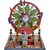 Kurt Adler 13" Lighted Musical Christmas Ferris Wheel Decoration JEL1322 Online