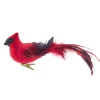 Kurt Adler 9" Red Cardinal Bird With Clip On Glass Christmas Ornament D4750 Online