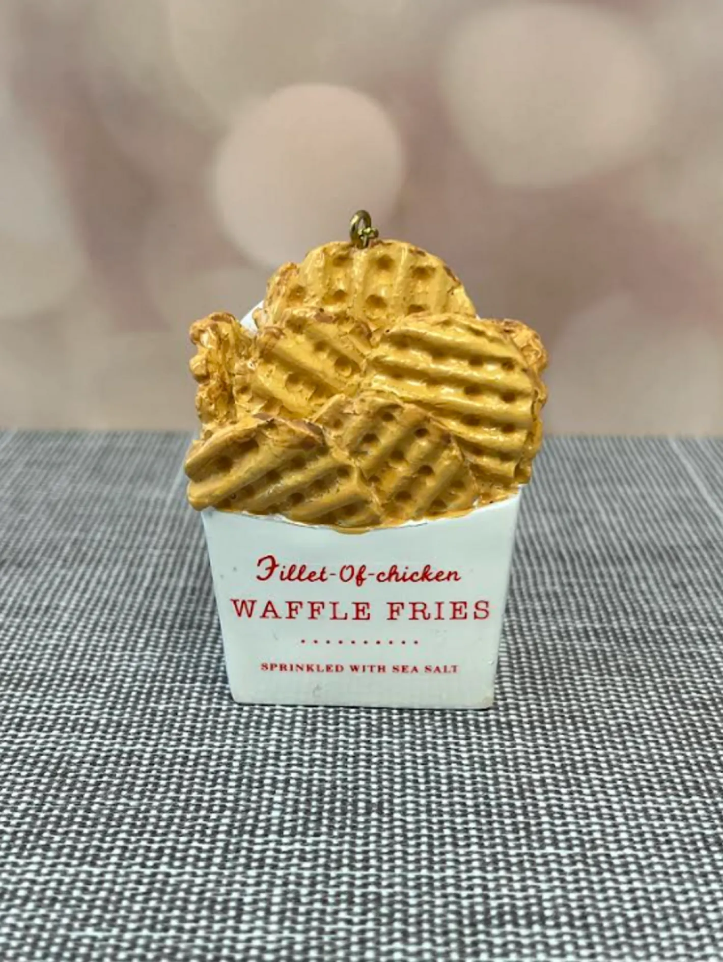 Kurt Adler Fast Food Chicken Sandwich, Nuggets and Fries Christmas Ornament A2442 New