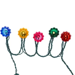 Kurt Adler Multicolor Crown Light Set UL4347 New