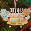 Polar X Life Is What You Bake It Personalized Christmas Ornament OR2285 New