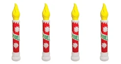 General Foam Noel Christmas Blow Mold Candles Set of 4 C5030 Online