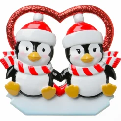 Polar X Penguin Couple First Christmas Personalized Christmas Ornament OR1721 Best