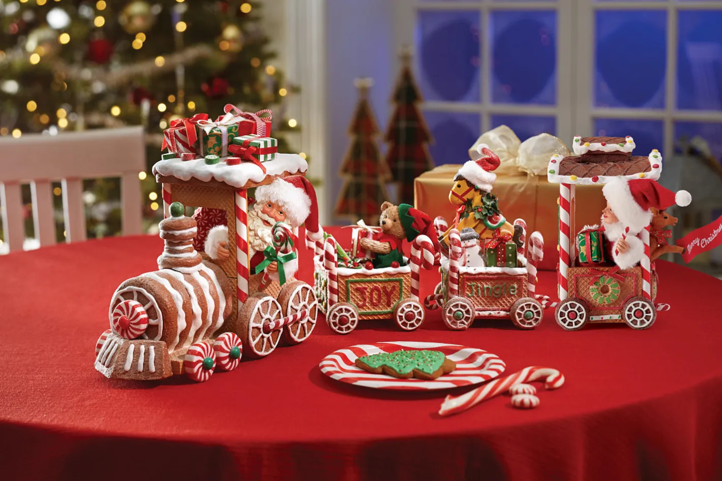 Department 56 Possible Dreams Santa Gingerbread Train Set Sale