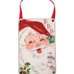 Primitives By Kathy Ho Ho Ho Wooden Christmas Countdown 32274 Hot