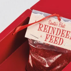Primitives By Kathy Santa's Best Reindeer Feed Hinged Wooden Box Christmas Decoration 115353 Discount