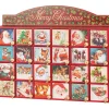 Primitives By Kathy Vintage Santa Claus Advent Calendar Christmas Countdown 115344 Sale