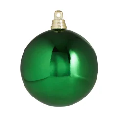 Raz Imports Raz 3", 4", or 6" Large Green Shiny Ball Christmas Ornaments Online