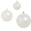 Raz Imports Raz 4", 6", or 10" Large Pearl Ball Christmas Ornaments Discount