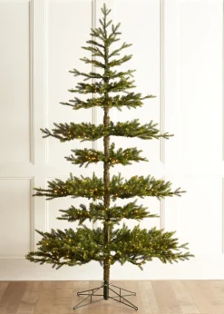 Raz Imports Raz 7.5' Bavarian Fir Tree with Brilliant Color Change LED Lights T4509553 New