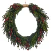 Raz Imports Raz 33" Berry, Pinecone, and Pine Christmas Wreath W4511584 Sale