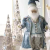 Raz Imports Raz 18" Blue Victorian Santa Christmas Figure 4515541 Online