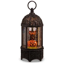 Raz Imports Raz 10" Boo Crew Lighted Water Globe Lantern Halloween Decoration 4400755 Clearance