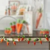 Raz Imports Raz 5' Bottle Brush Carrot Easter Garland G4415501 Outlet