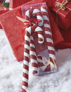 Raz Imports Raz 16.5" Box of 4 Large Candy Cane Christmas Ornament 4216238 New