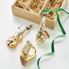 Raz Imports Raz 4.5" Box of Musical Instruments Glass Christmas Ornaments 4320907 Hot