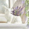 Raz Imports Raz 8.5" Bunny Container Easter Decoration 4216087 Sale