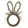 Raz Imports Raz 19.5" Bunny Wreath with Lavender W4202229 Sale