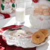 Raz Imports Raz 14.5" Classic Santa Face Christmas Serving Tray 4457657 Discount