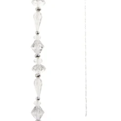 Raz Imports Raz 5' Clear Bead Christmas Tree Garland G4417551 Best