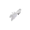 Raz Imports Raz 8" Clip On White Glittered Bird Christmas Ornament 4453357 Discount