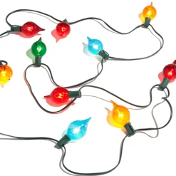 Raz Imports Raz 14' Connectable Shiny Kismet String Multicolor Lights L4237037 Outlet
