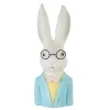 Raz Imports Raz 13" Dapper Rabbit Bust Easter Figure 4211124 Outlet