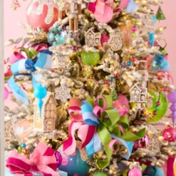 Raz Imports Raz 10" Frosted with Sprinkles Large Ball Christmas Ornament 4514867 Hot