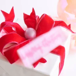 Raz Imports Raz 2.5" Fuchsia Pink Velvet Wired Christmas Ribbon R4427786 Discount