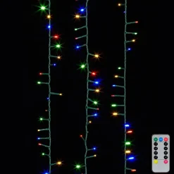 Raz Imports Raz 8 Function Multi Color LED 73' Christmas Snake Compact 1000 Lights G3737057 Hot