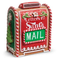 Raz Imports Raz 8" Gingerbread Mail Box Christmas Decoration 4516672 Hot