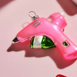 Raz Imports Raz 3.75" Glue Gun Glass Christmas Ornament 4524869 Outlet