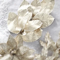 Raz Imports Raz 27" Gold Glittered Magnolia Leaf Christmas Tree Spray F4206770 Best