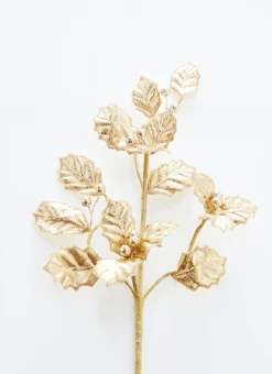 Raz Imports Raz 25.5" Gold Holly Christmas Tree Spray F4306749 Best